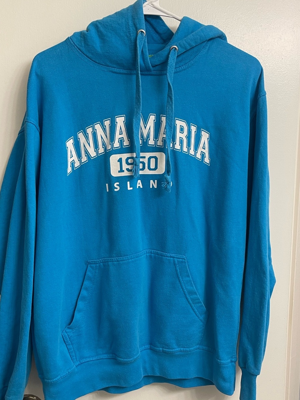 Anna Maria Island 1950 Blue Hoodie Sweatshirt